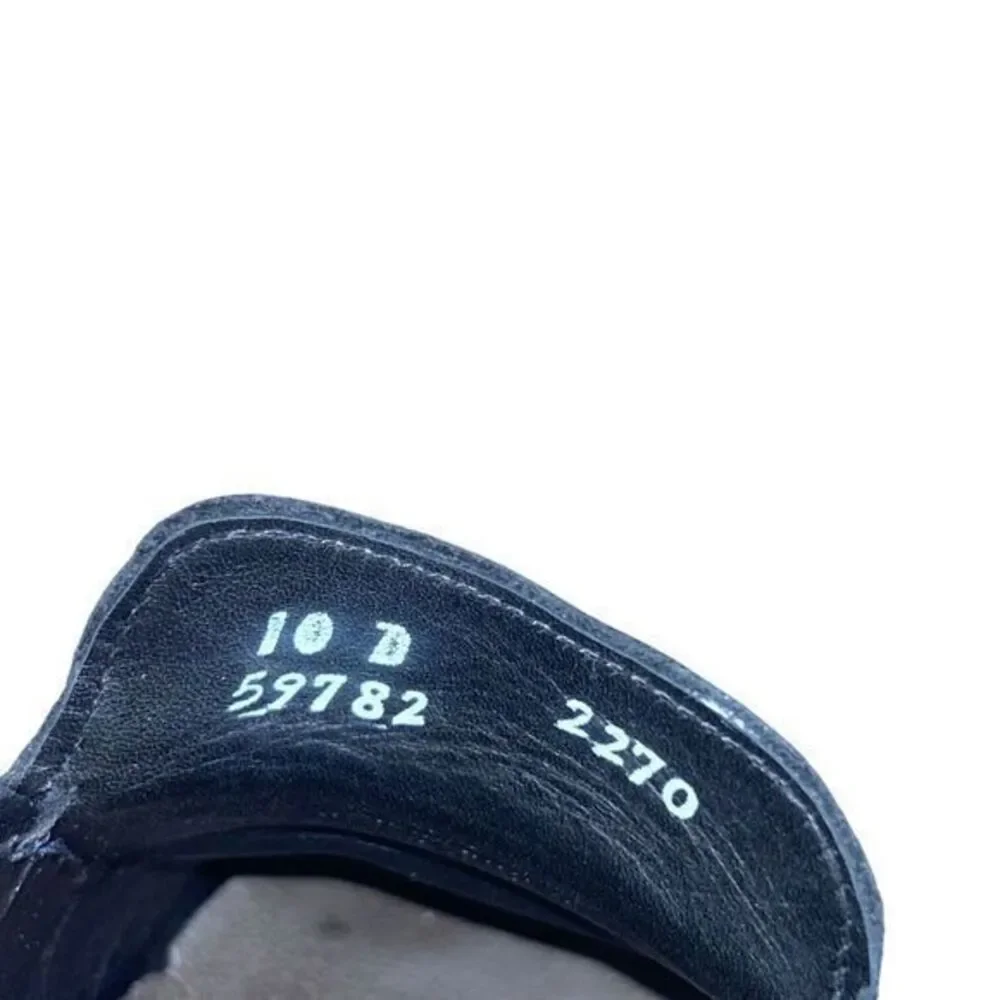 Allen Edmonds Size 10D The Super Sport Technogel Black Leather Loafers READ Info